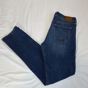 Lucky‎ Brand Brooke Women's Straight Jeans Size 10/30 Blue Mid-Rise Dark Wash
